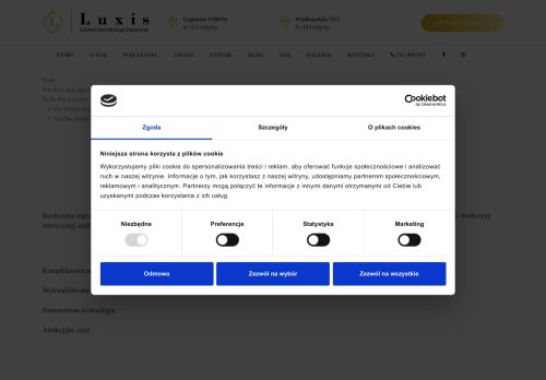 Luxis Gabinet Kosmetologii Estetycznej ALEKSANDRA LABUDDA-KORCZAK